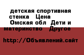 детская спортивная стенка › Цена ­ 4 000 - Омская обл. Дети и материнство » Другое   